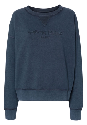 Maison Margiela Reverse cotton sweatshirt - Blue