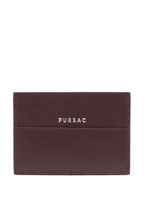 FURSAC leather card holder - Red