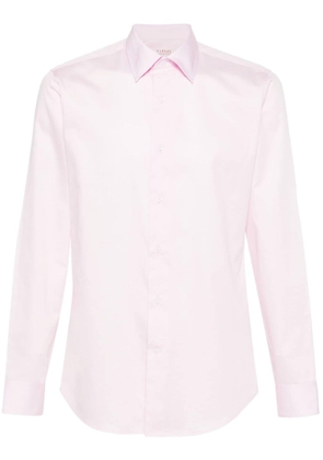 FURSAC pointed-collar cotton shirt - Pink