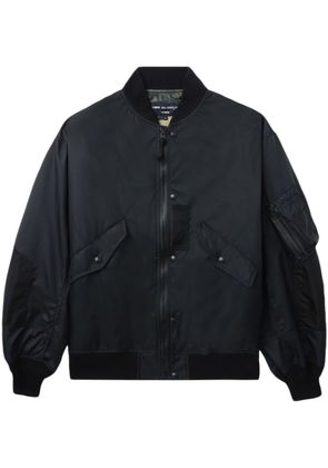 Comme des Garçons Homme zip-up bomber jacket - Black