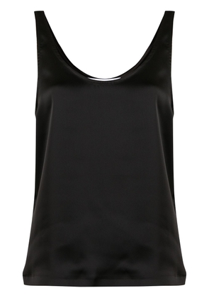 In The Mood For Love satin-finish tank top - Black