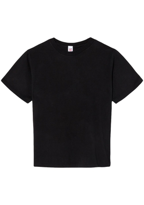 RE/DONE basic round-neck T-shirt - Black