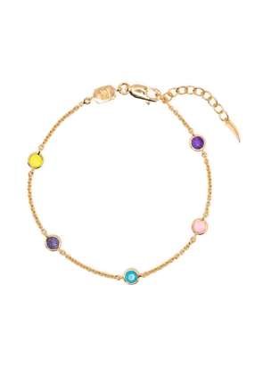 Missoma Hot Rox multi-stone chain bracelet - Gold