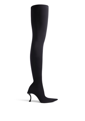Balenciaga Hourglass 100mm over-the-knee boots - Black