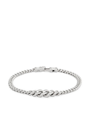 Tom Wood sterling silver Dean curb-chain bracelet