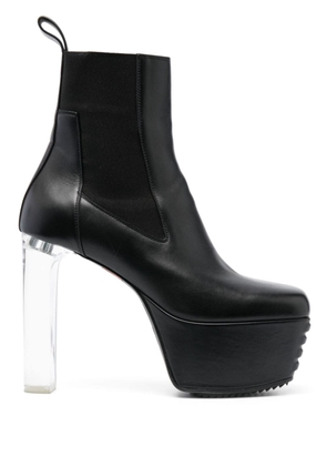 Rick Owens Minimal Grill Beatle 145mm ankle boots - Black
