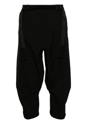 ACRONYM low-rise cropped trousers - Black