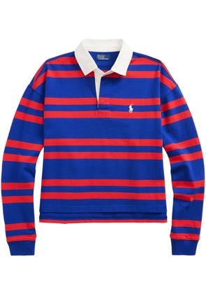 Polo Ralph Lauren striped cotton polo top - Blue