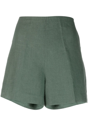 Polo Ralph Lauren linen flat-front shorts - Green