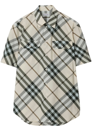 Burberry Nova Check-jacquard shirt - Neutrals