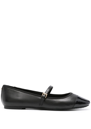 Michael Michael Kors Mae leather ballerina shoes - Black