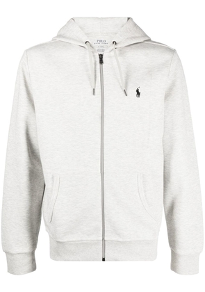 Polo Ralph Lauren Pony logo zip-up hoodie - Grey