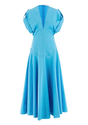 Ferragamo Dress with flared skirt - Blue