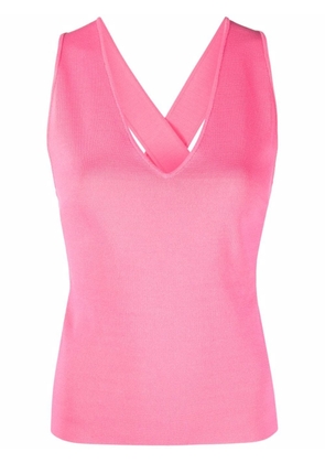 P.A.R.O.S.H. crossover-strap vest - Pink