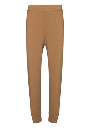 Moncler knitted high-waisted track pants - Neutrals