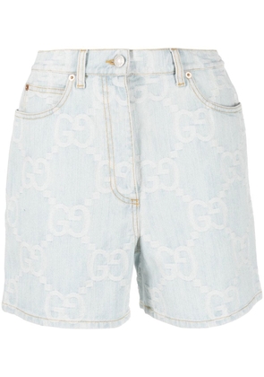 Gucci GG denim shorts - Blue