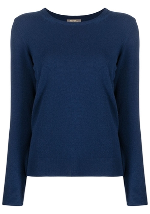 N.Peal fine knit organic cashmere jumper - Blue