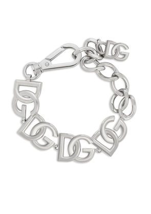 Dolce & Gabbana logo chain bracelet - Silver