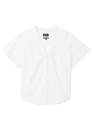 A.P.C. Amber organic-cotton shirt - White