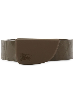 Burberry Equestrian Knight leather belt - Green
