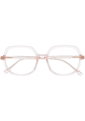 Mykita Farah rectangle-frame glasses - Pink