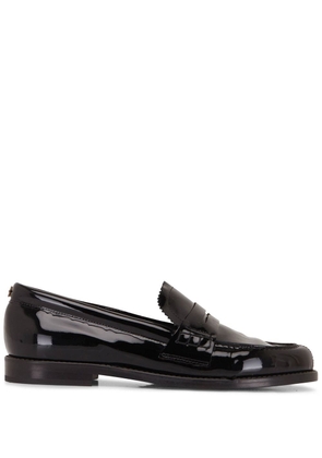 Golden Goose patent penny loafers - Black