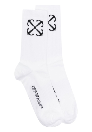 Off-White Arrows-motif cotton socks