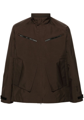 GR10K SNFC 3L WR lightweight jacket - Brown