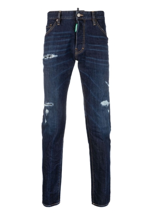 Dsquared2 low-rise slim-cut jeans - Blue