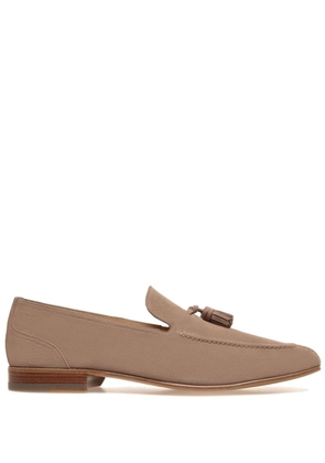 Bally tassel-detail suede loafers - Brown