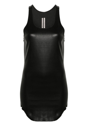 Rick Owens sleeveless leather tank top - Black