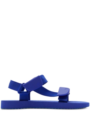 Burberry Trek flat sandals - Blue