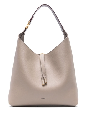 Chloé Marcie leather shoulder bag - Grey