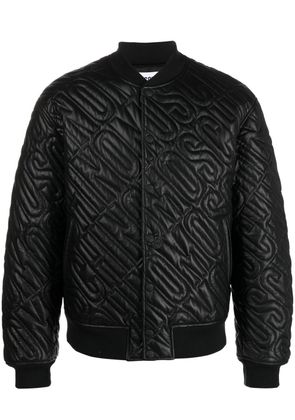 Moschino quilted bomber jacket - Black