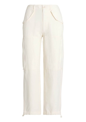 Polo Ralph Lauren tapered-leg trousers - White