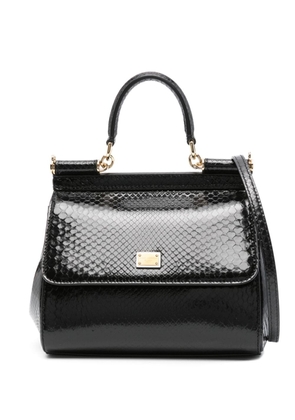 Dolce & Gabbana medium Sicily tote bag - Black