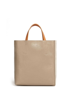 Marni Soft colour-block tote bag - Neutrals