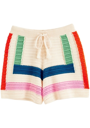 Chinti & Parker Capri organic cotton shorts - Neutrals