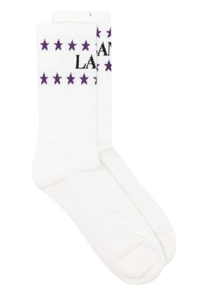 Lanvin x Future Stars cotton-blend socks - White