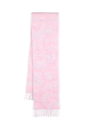 Acne Studios brushed-effect scarf - Pink