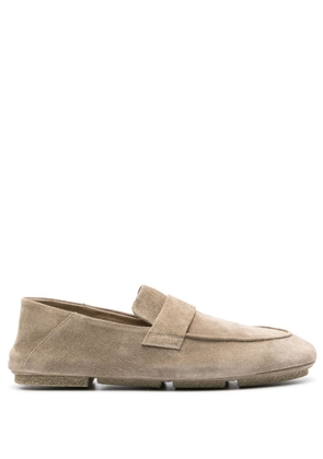 Officine Creative C-SIDE 001 suede loafers - Neutrals