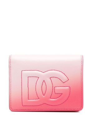 Dolce & Gabbana Continental ombré-effect wallet - Pink