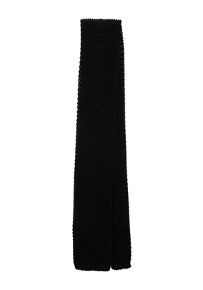 FURSAC knitted wool tie - Black