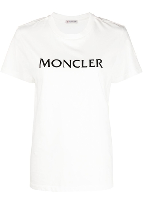 Moncler logo-print cotton T-shirt - White