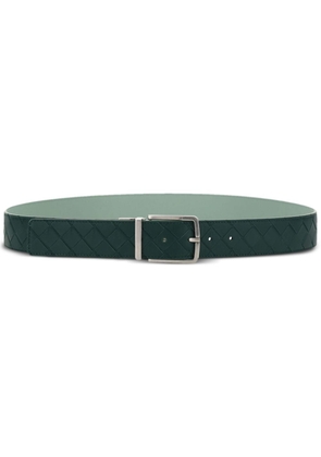Bottega Veneta Intrecciato leather belt - Green
