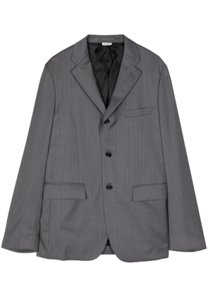 Comme des Garçons Homme Deux pinstripe-pattern wool blazer - Grey