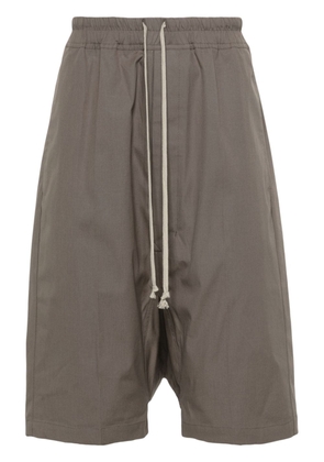 Rick Owens Pods drop-crotch shorts - Grey