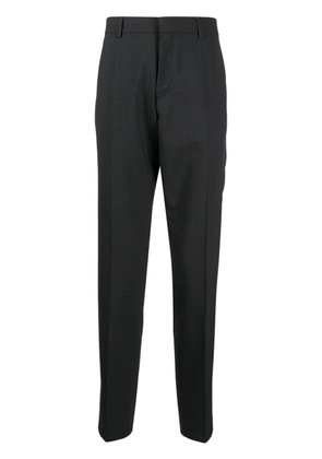 BOSS slim-cut mid-rise trousers - Black