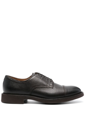 Doucal's leather Derby shoes - Brown