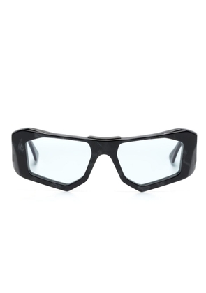Kuboraum F6 biker-style frame sunglasses - Black